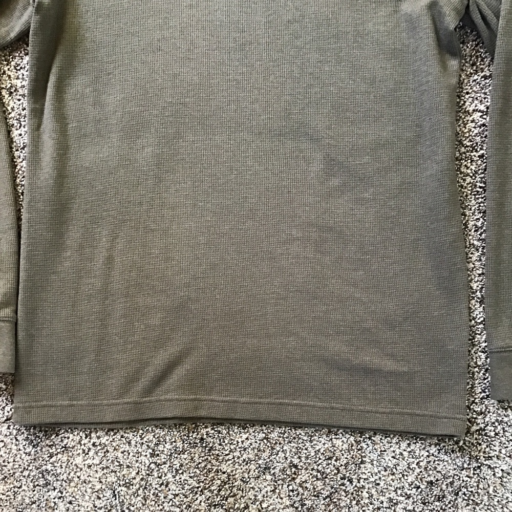 Men’s Sonoma Long Sleeve Henley Sz L - Picture 2 of 8